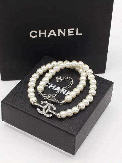 سلسال شانيل بيرل كريستال سلسال chanel