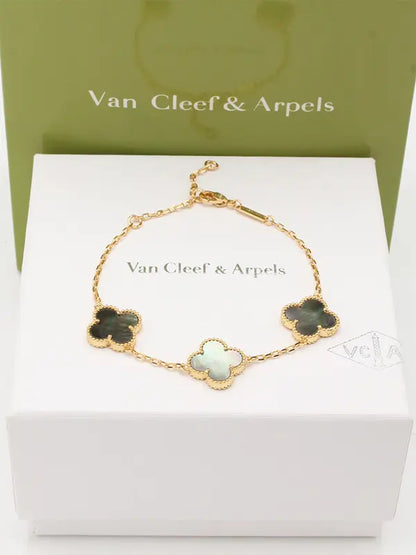 اسواره فان كليف ورود 729 اسواره van cleef رمادي ذهبي