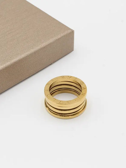خاتم بولغاري عريض خواتم bvlgari