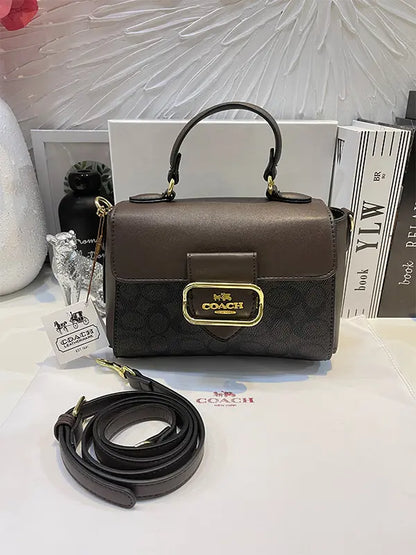 شنطة كوتش صغيره الوان شنط وحقائب coach bags بني