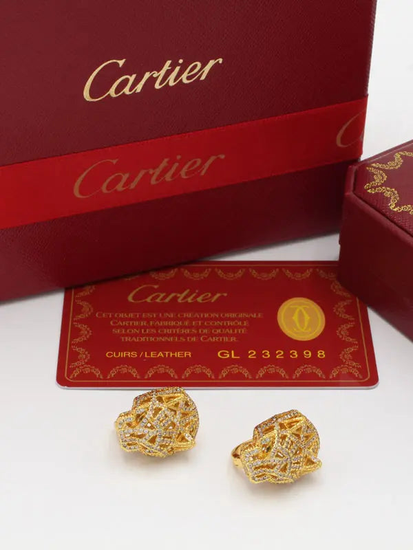 حلق كاتير تايقر فيس زركون نيو ماستر حلق CARTIER