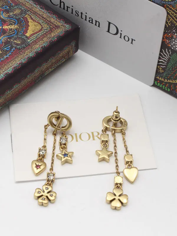 حلق ديور انتيك طويل 652 حلق dior