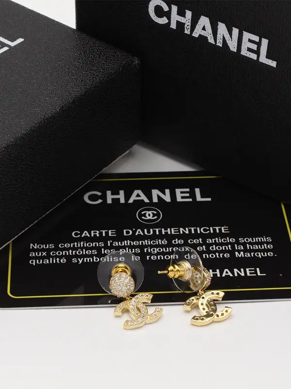 حلق شانيل 563 حلق chanel