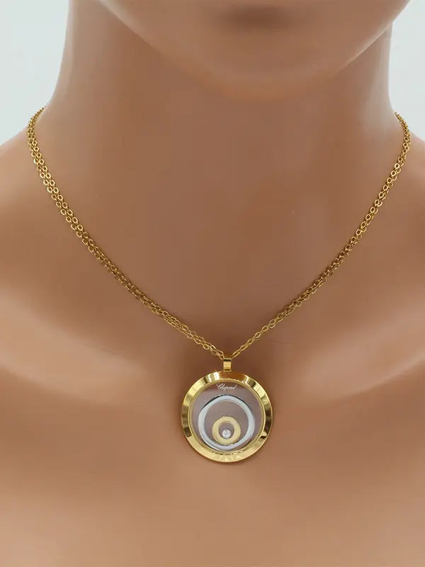 سلسال شوبارد ماستر سيركل سلسال chopard ذهبي