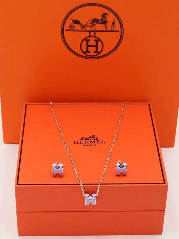 طقم هيرمز ملون ناعم ماستر لوقو اطقم HERMES