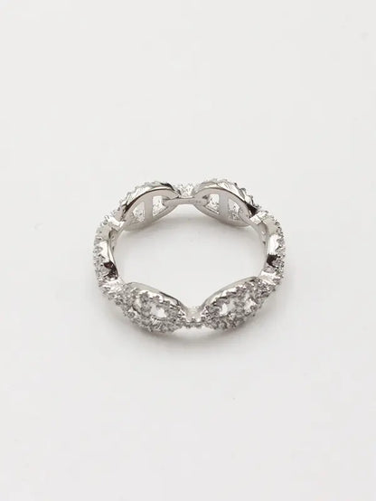 خاتم اي بي ام زركون لوقو ناعم خواتم APM