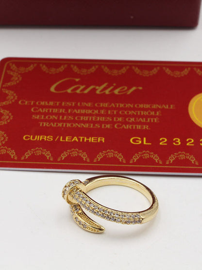 خاتم كارتير مسمار زركون ناعم خواتم CARTIER