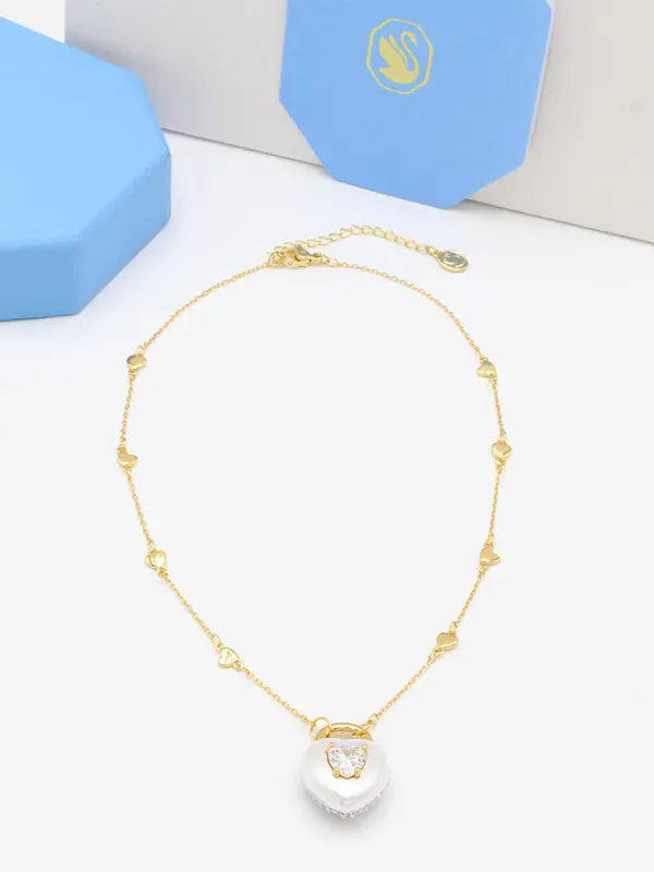 سلسال سواروفسكي ايديليا قلب ماستر سلسال Swarovski