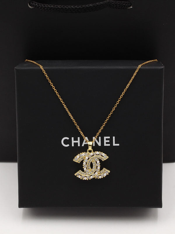 سلسال شانيل لوقو لوقو وزركون سلسال chanel