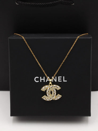 سلسال شانيل لوقو لوقو وزركون سلسال chanel