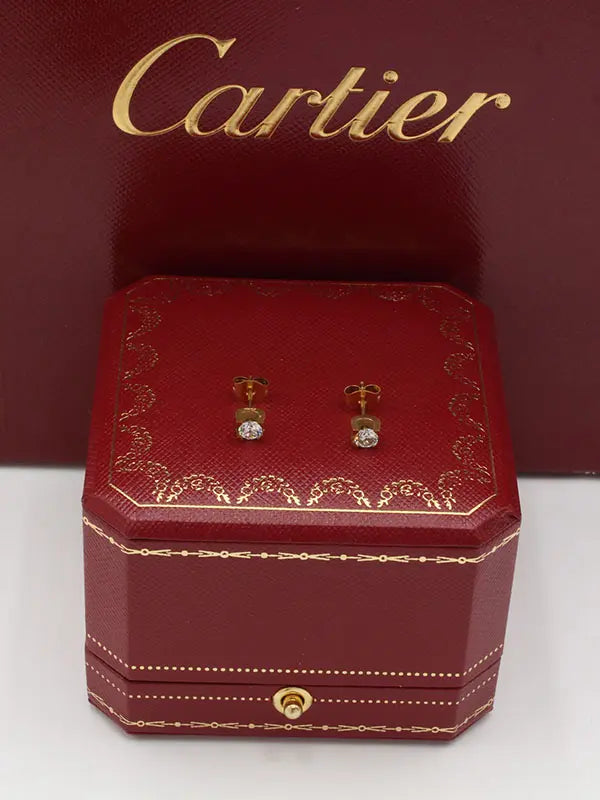 حلق كارتير صغير زركون ماستر حلق CARTIER
