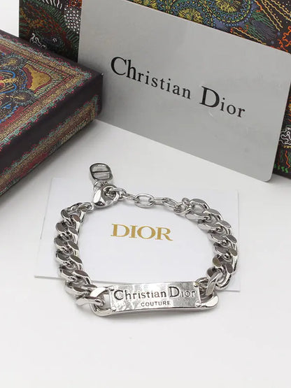 اساور ديور ماستر فضي جنزير اسواره dior
