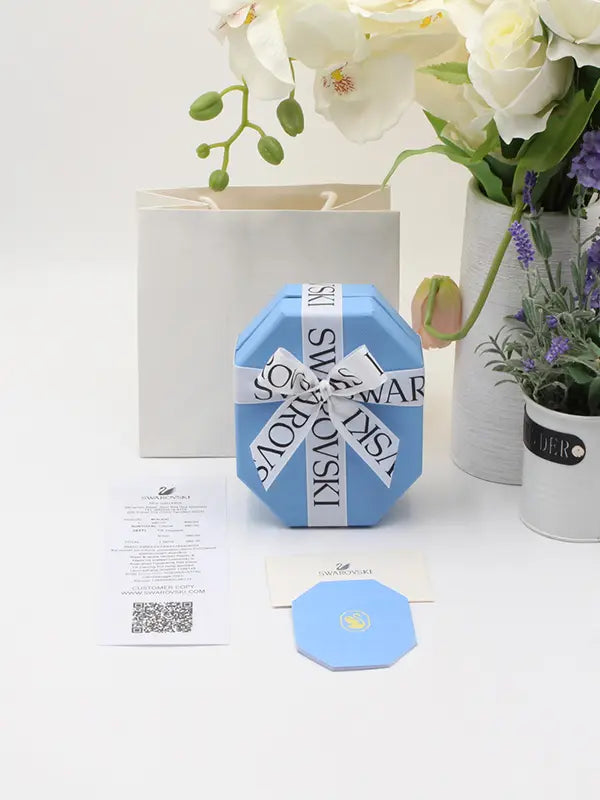 ملحقات سواروفسكي للاساور بلو وايت هدايا Swarovski