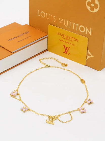 سلسال لويس فيتون بينك فيرجن ماستر سلسال louis vuitton ذهبي