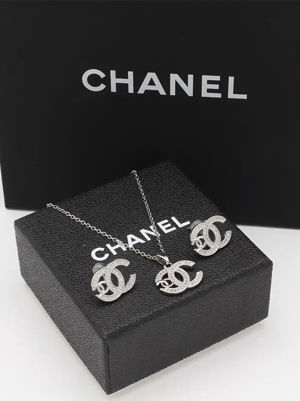 طقم شانيل زركون الجديد اطقم chanel