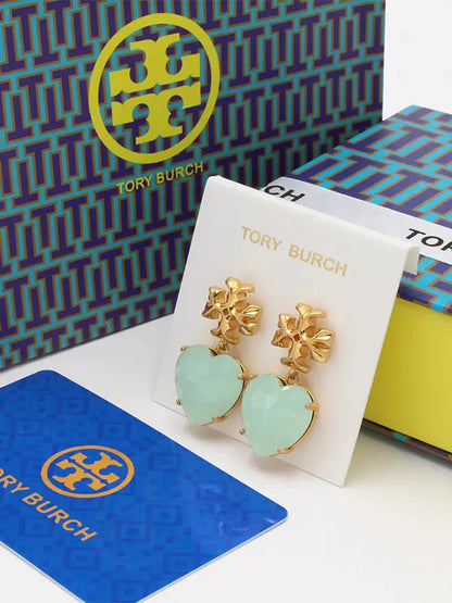 حلق توري بورش انتيك الجديد حلق tory burch ذهبي