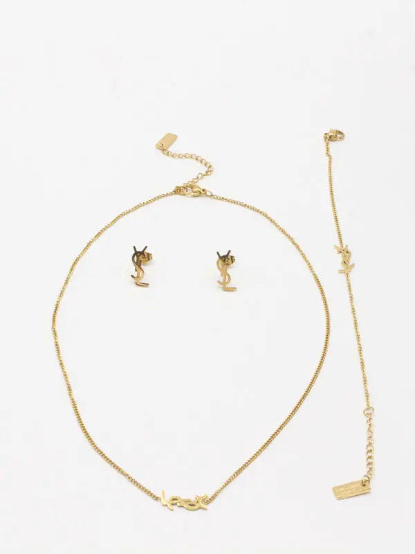 طقم ايف سان لوران ناعم 3 قطع اطقم ysl
