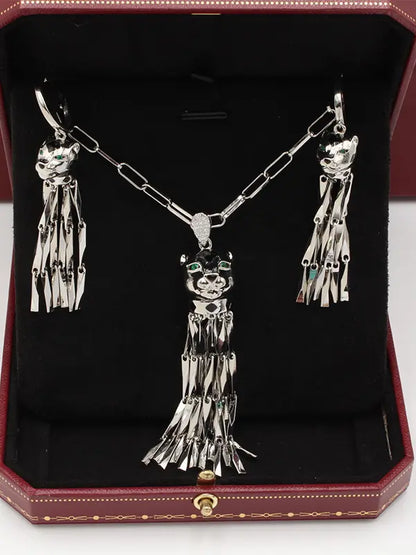 طقم كارتير الجديد فيس تايقر جنزير اطقم CARTIER