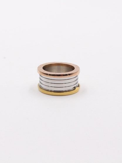 خاتم بولغاري عريض خواتم bvlgari ذهبي 6