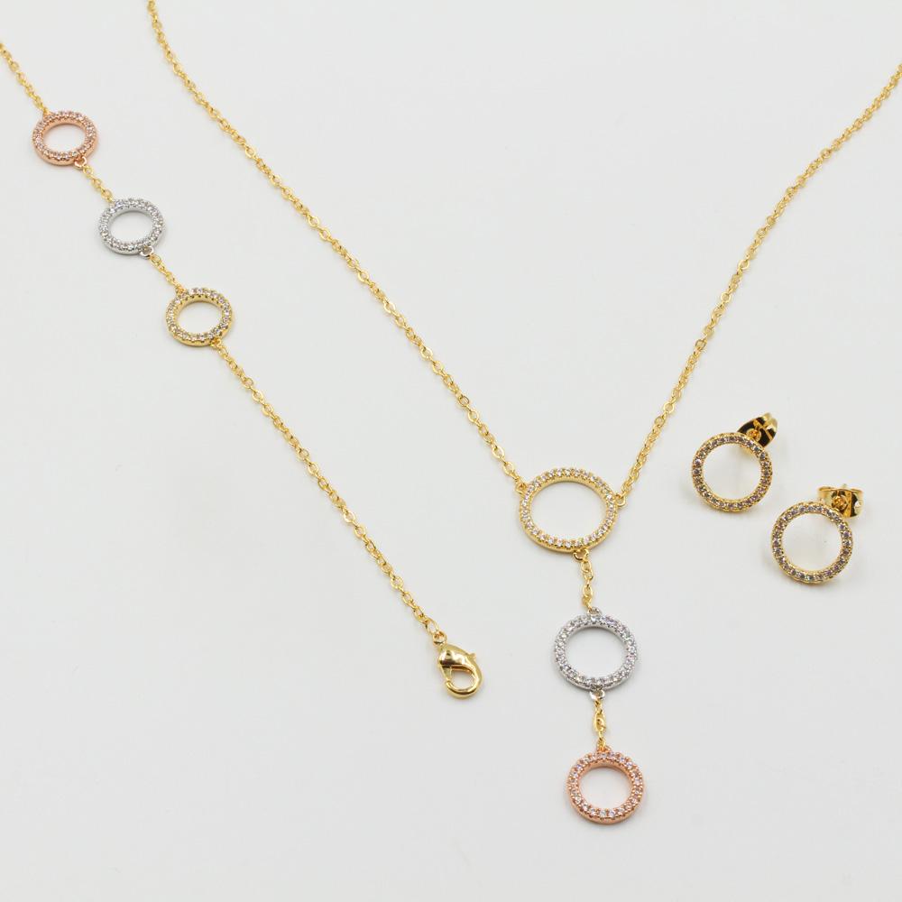 طقم شوبارد زركون اطقم متوفر 1 لون ملون