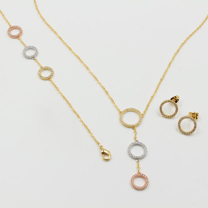 طقم شوبارد زركون اطقم متوفر 1 لون ملون