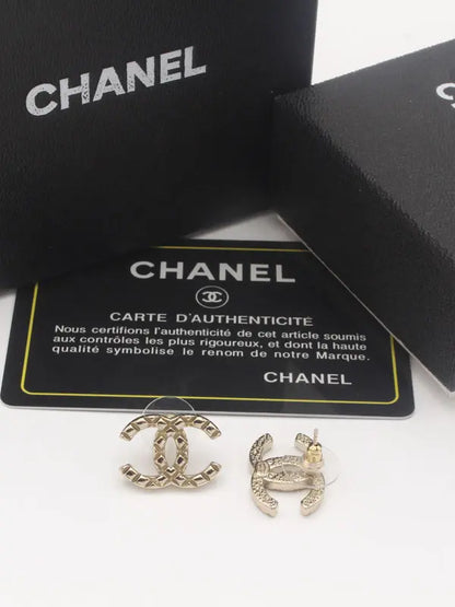 حلق شانيل انتيك ميتال 649 حلق chanel