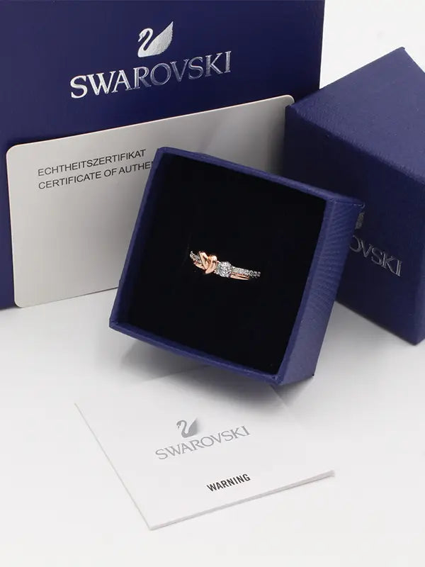 خاتم سواروفسكي هارت لوقو زركون خواتم Swarovski