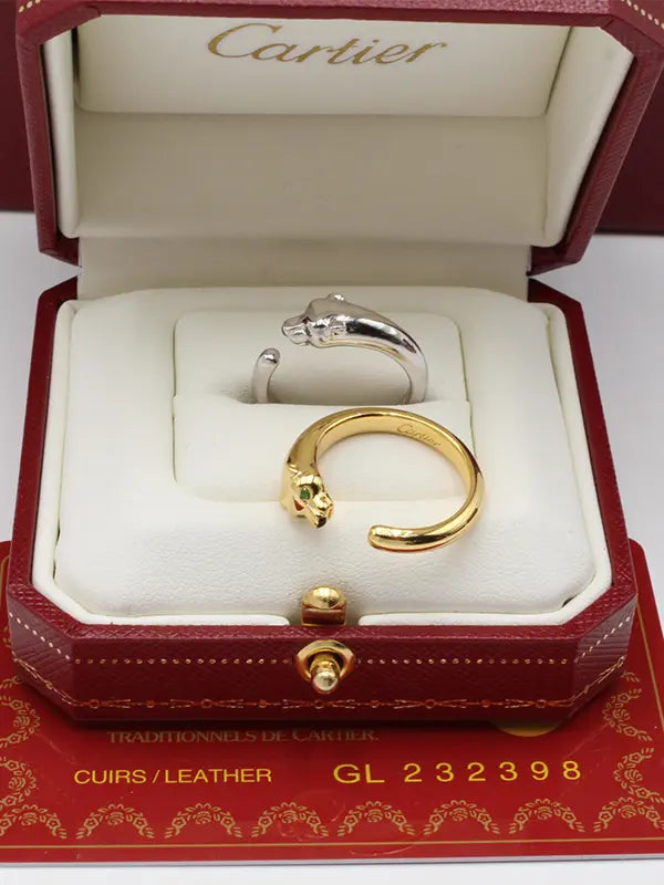 خاتم كارتير تايقر لوقو الجديد لوقو خواتم CARTIER