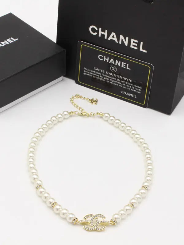 سلسال شانيل بيرل كريستال سلسال chanel