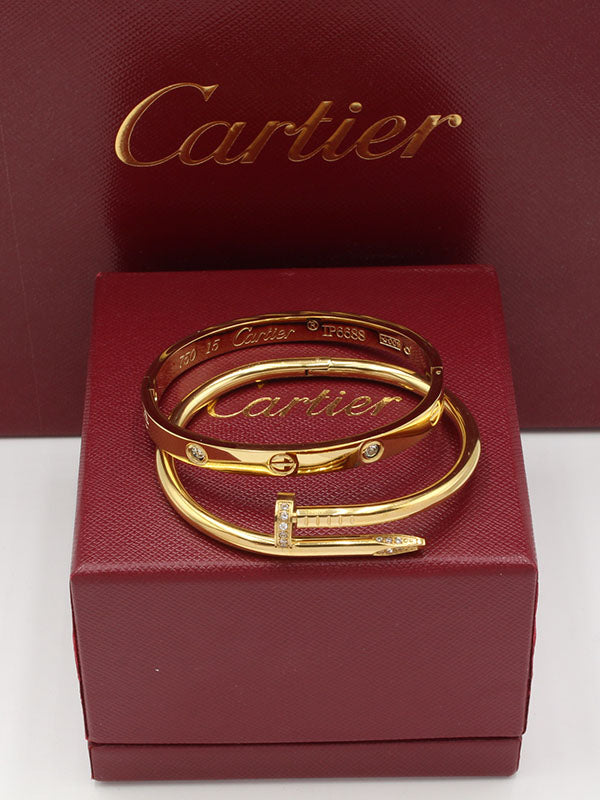 اسوارة كارتير مسمار مع اسواره لوف زركون اسواره CARTIER