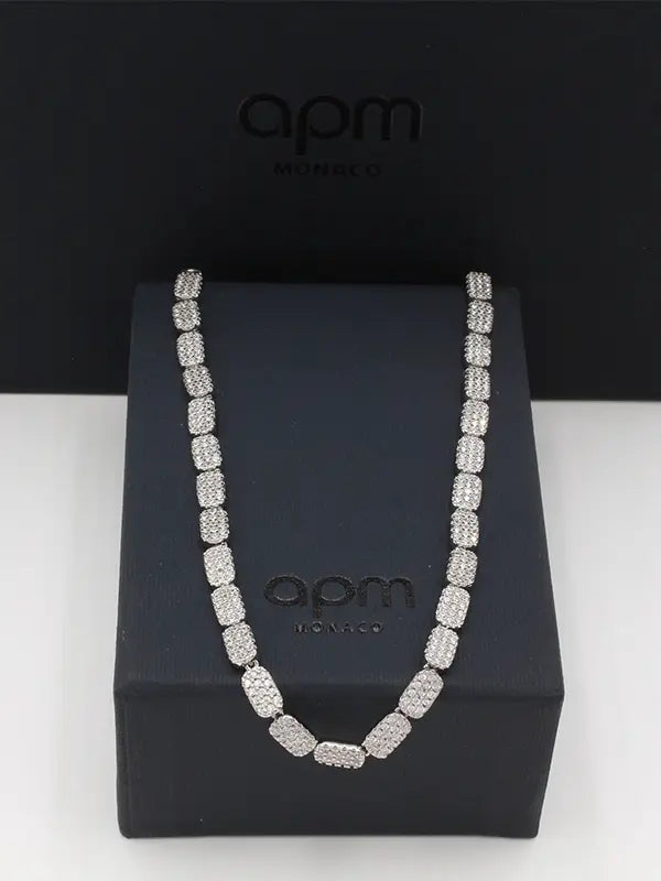 سلسال اي بي ام فل زركون لوقو سلسال APM