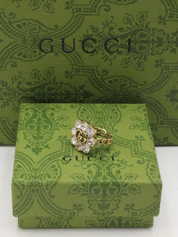 خاتم قوتشي انتيك برونز خواتم gucci