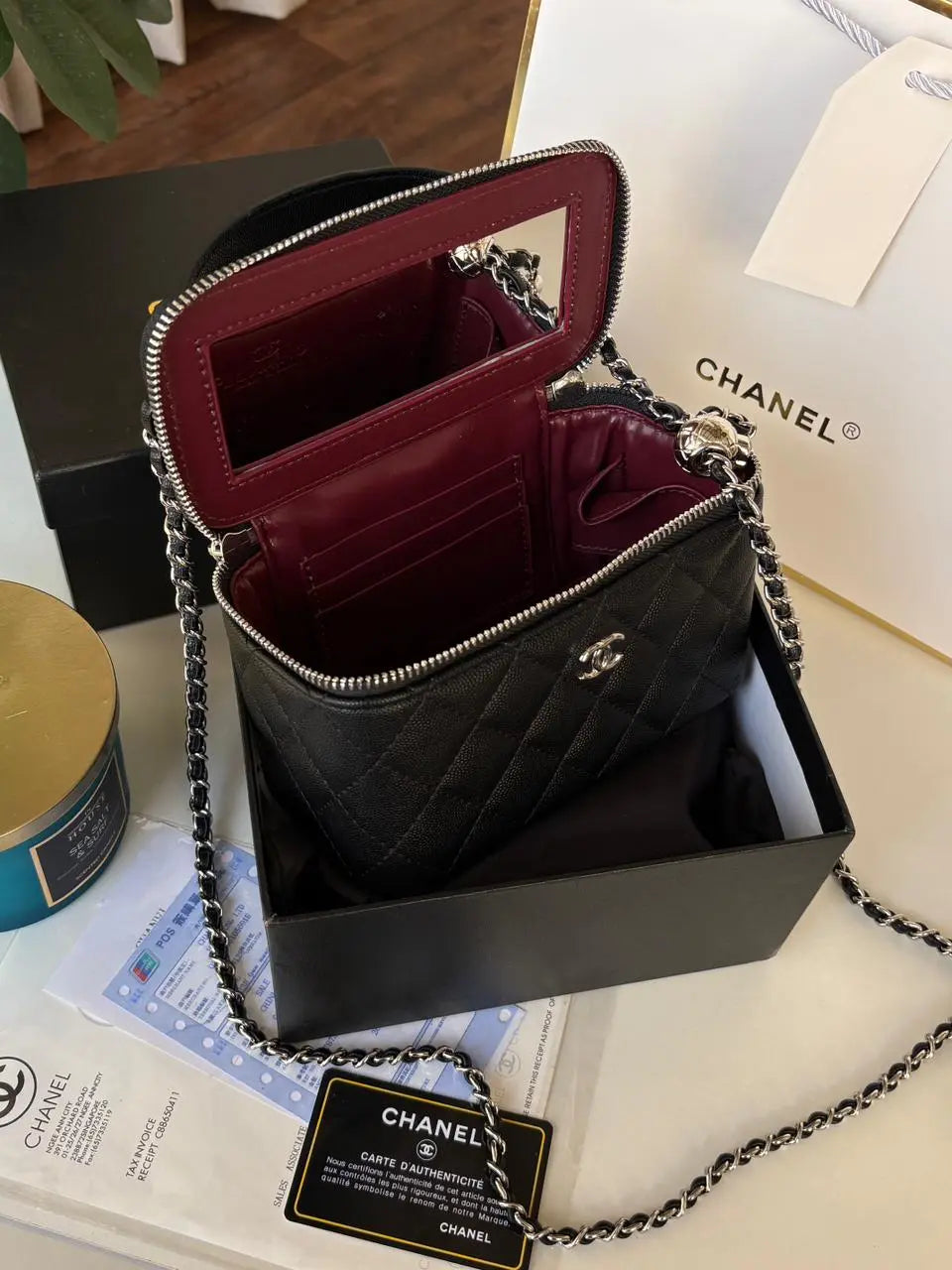 شنطة شانيل فانيتي ماستر شنط وحقائب chanel bags