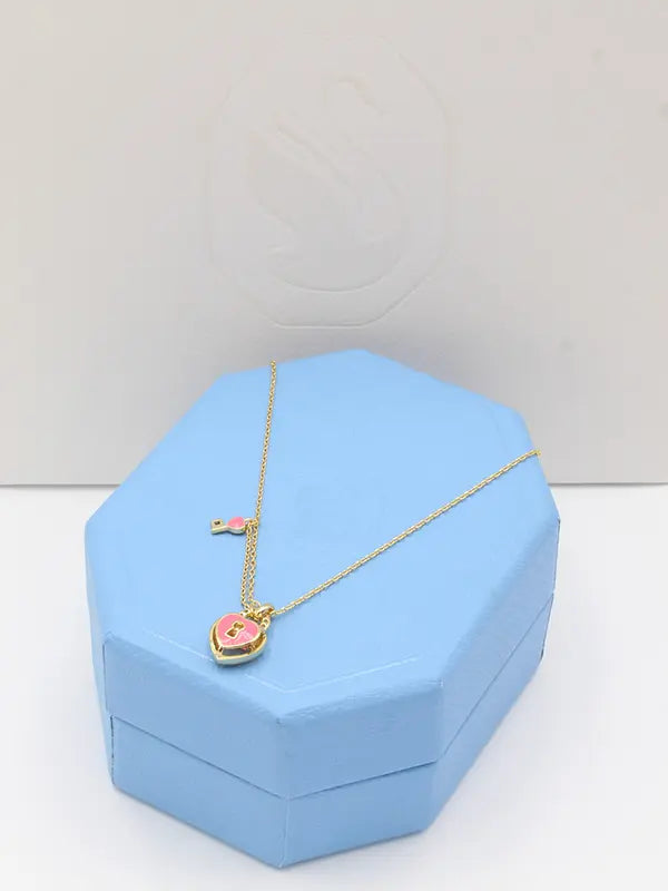 سلسال سواروفسكي قلب ايديليا ماستر سلسال Swarovski