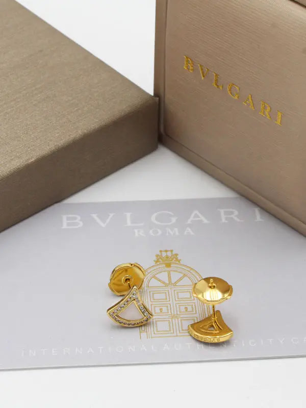 حلق بولغاري صغير ماستر وايت حلق bvlgari