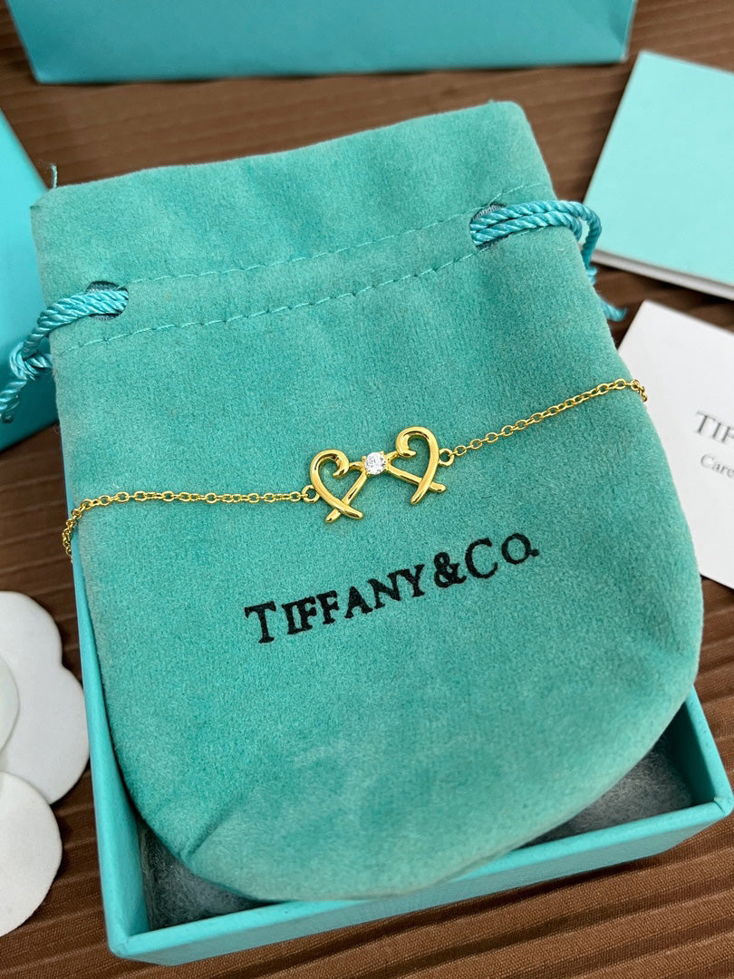 اساور تيفاني تو هارتز اسواره tiffany ذهبي
