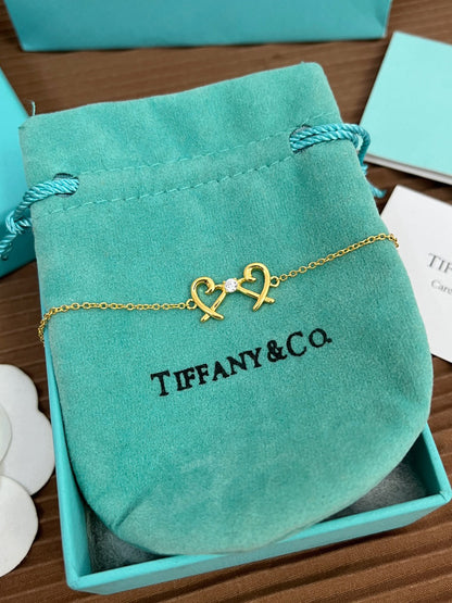 اساور تيفاني تو هارتز اسواره tiffany ذهبي