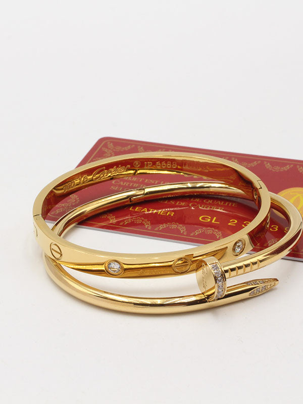 اسوارة كارتير مسمار مع اسواره لوف زركون اسواره CARTIER