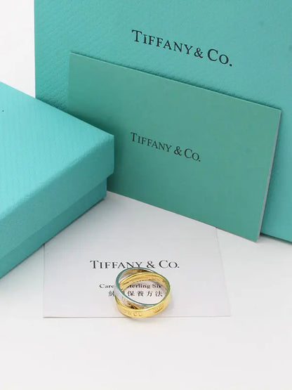 خاتم تيفاني ماستر دبلتين مشبوكة خواتم tiffany
