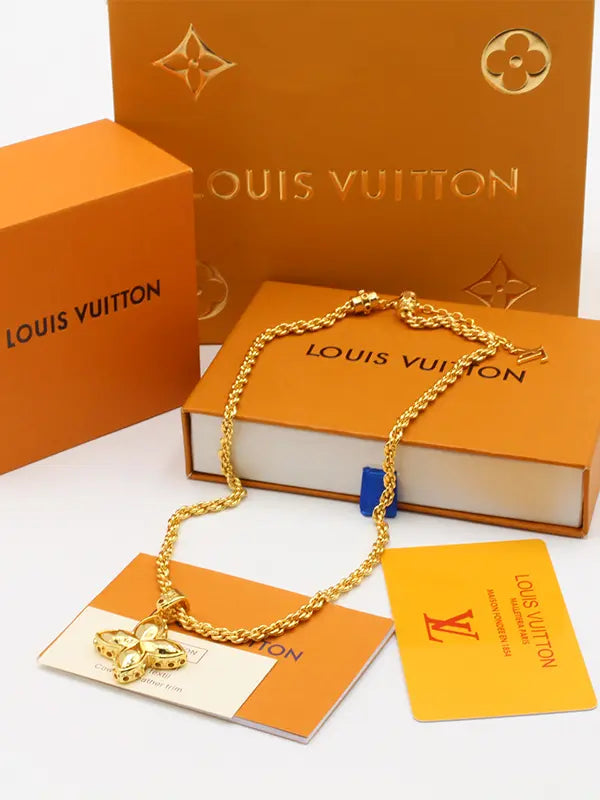 سلسال لويس فيتون سبحة لوقو سلسال louis vuitton