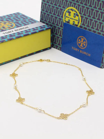سلسال توري بورش الجديد بيرلز ماستر سلسال tory burch