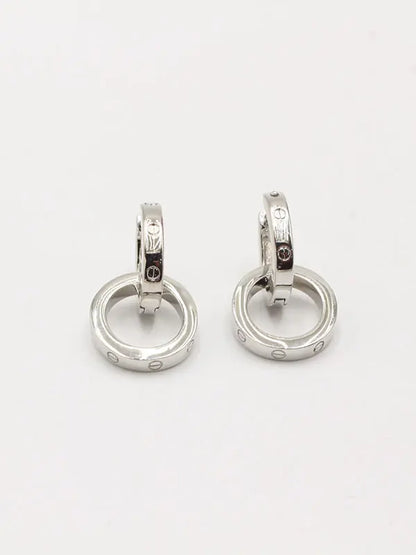 حلق كارتير لوقو ماستر دبل سيركلز حلق CARTIER