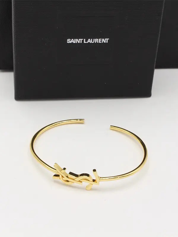 اساور ايف سان لوران ميتال لوقو اسواره ysl
