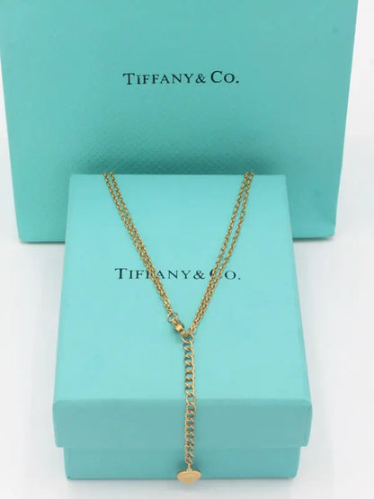 سلسال تيفاني ميتال ناعم الجديد سلسال tiffany