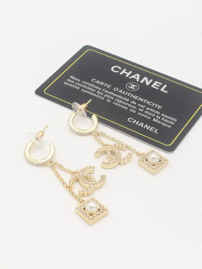 حلق شانيل الجديد 668 حلق chanel