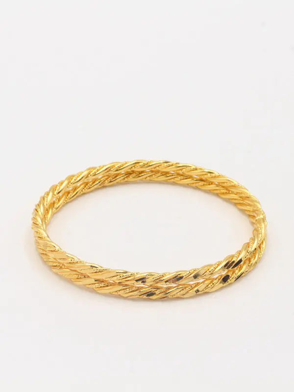 اساور غوايش ذهبيه 2 قطع اسواره new