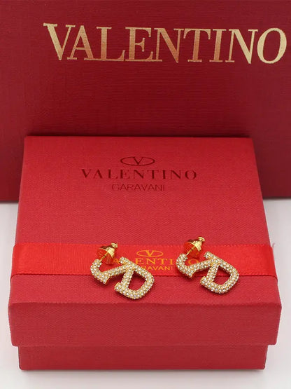 حلق فالنتينو كريستال ماستر 755 حلق VALENTINO ذهبي