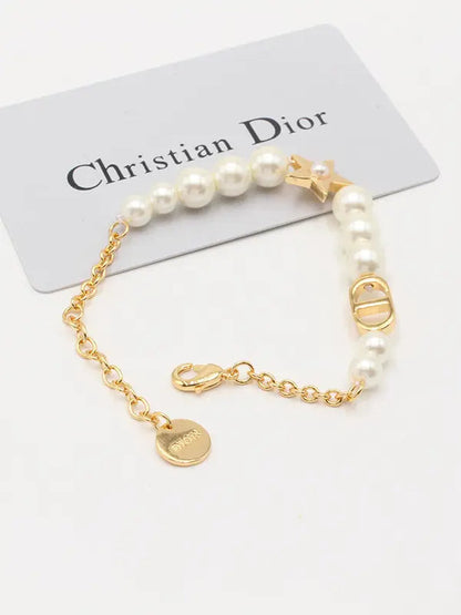 اساور ديور ستار لوقو بيرل اسواره dior