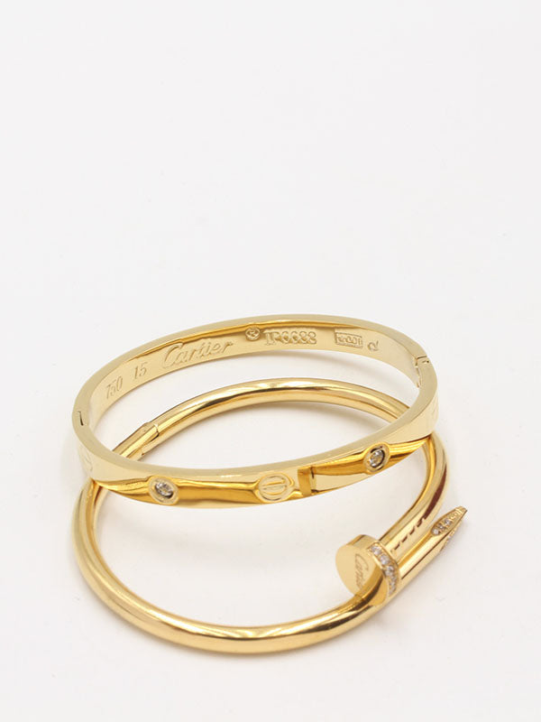 اسوارة كارتير مسمار مع اسواره لوف زركون اسواره CARTIER