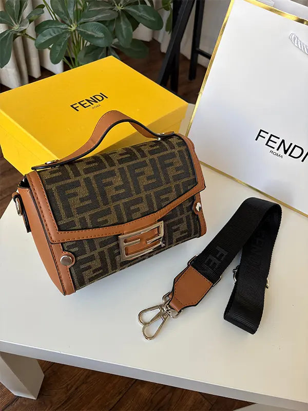 شنطة فندي براون ماستر شنط وحقائب fendi bags